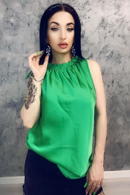 Bluza Dama 1531 Verde inchis » meishop.life