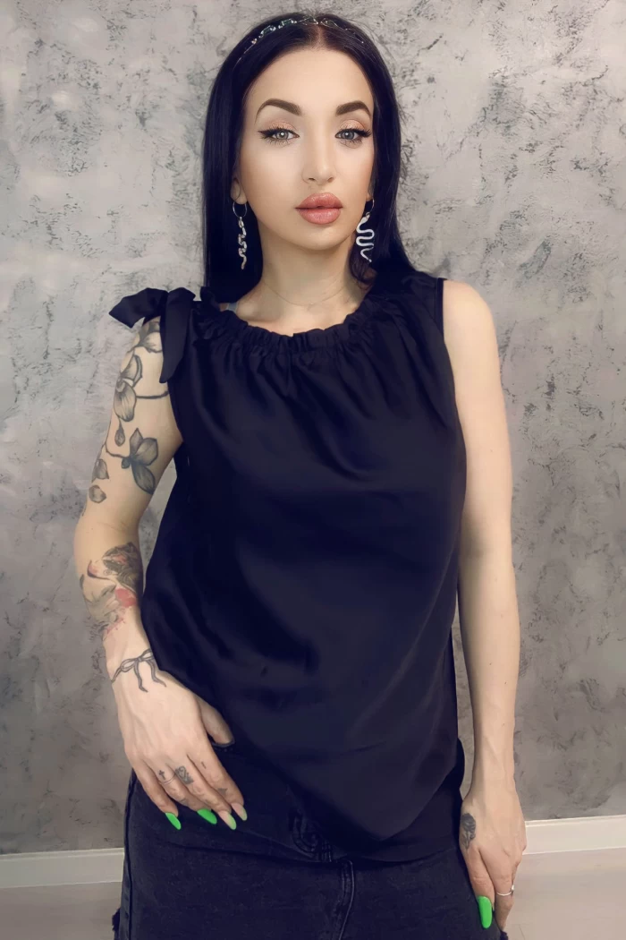 Bluza Dama 1531 Negru » meishop.life
