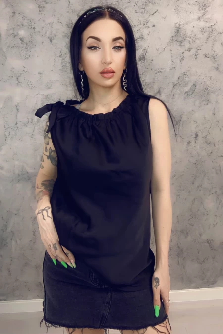 Bluza Dama 1531 Negru » meishop.life
