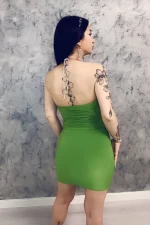 Rochie Dama 003 Verde deschis » meishop.life