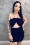 Rochie Dama 002 Negru Bella