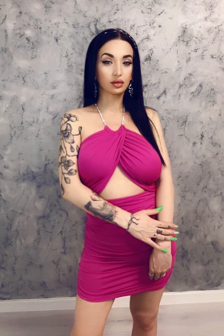 Rochie Dama 002 Roz » meishop.life