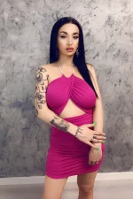 Rochie Dama 002 Roz » meishop.life