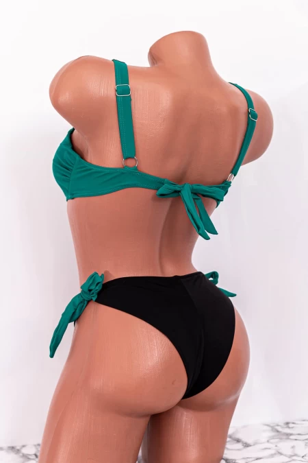 Costum de Baie Dama 2 Piese B24-4 Verde » meishop.life