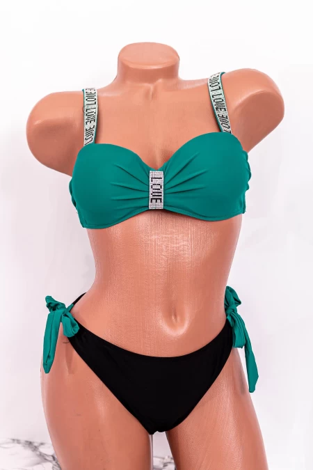 Costum de Baie Dama 2 Piese B24-4 Verde » meishop.life