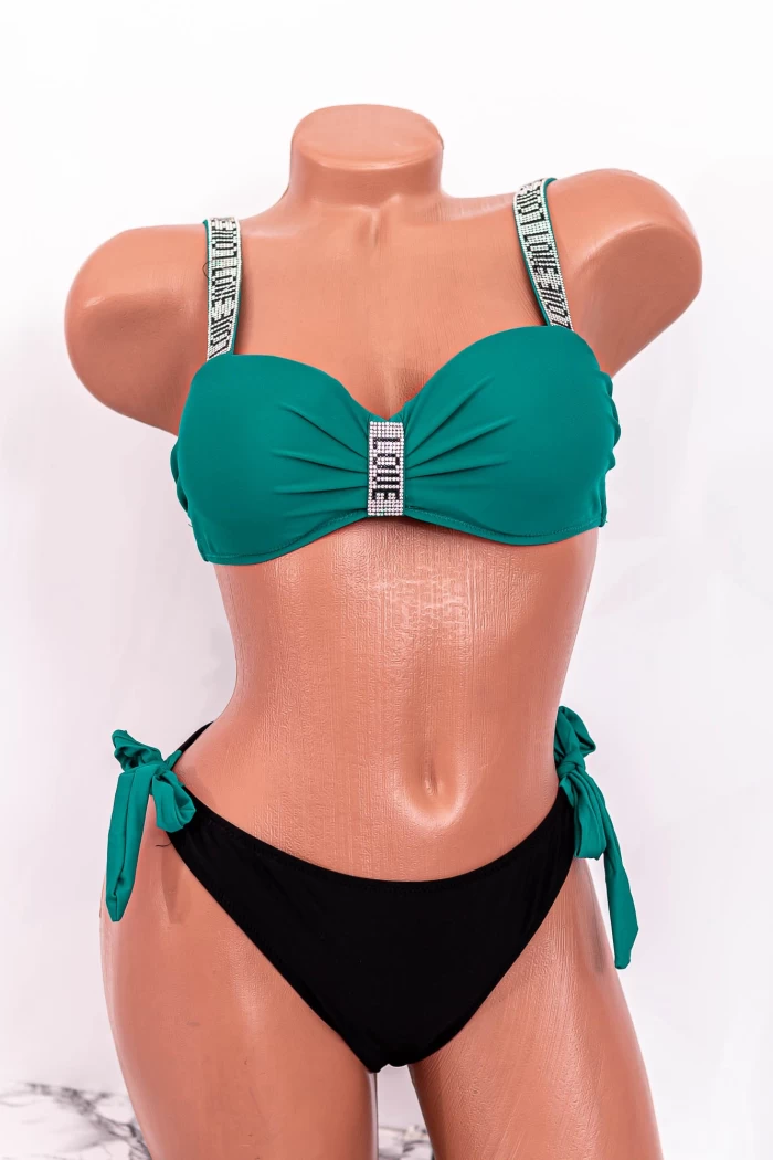 Costum de Baie Dama 2 Piese B24-4 Verde » meishop.life