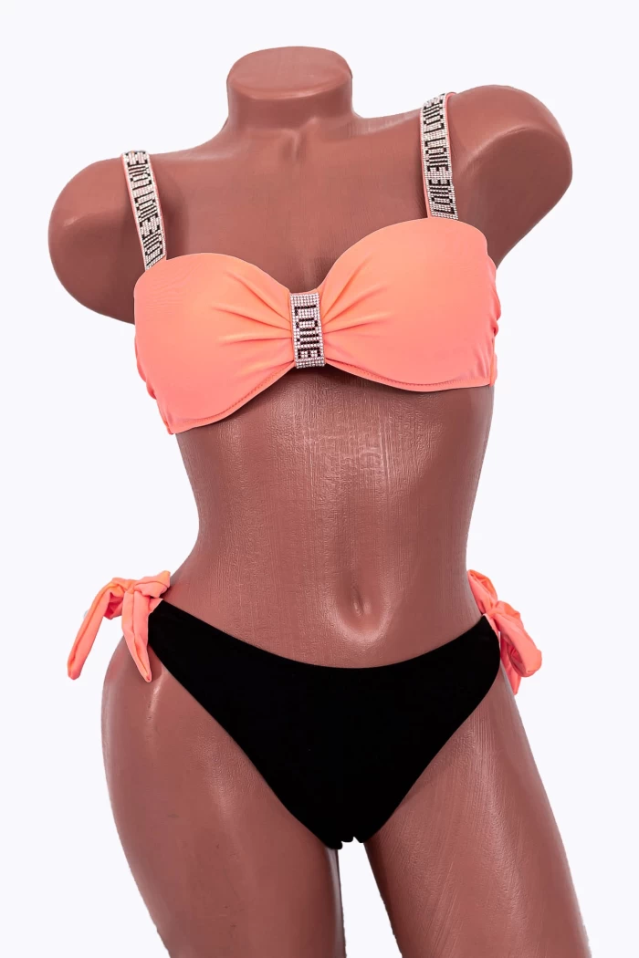 Costum de Baie Dama 2 Piese B24-4 Somon » meishop.life