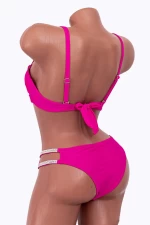 Costum de Baie Dama 2 Piese P24-2 Fucsia » meishop.life