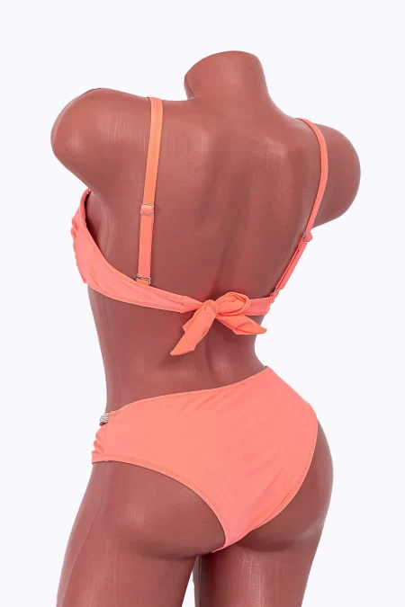 Costum de Baie Dama 2 Piese P24-3 Somon » meishop.life