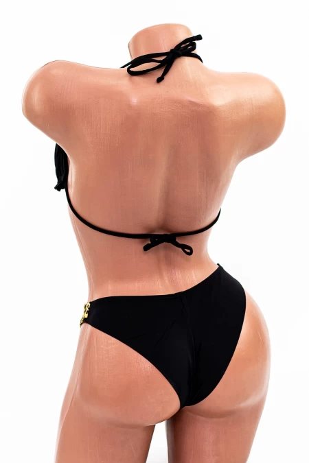 Costum de Baie Dama 2 Piese H51-1 Leopard-Negru » meishop.life