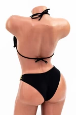 Costum de Baie Dama 2 Piese H51-1 Leopard-Negru » meishop.life