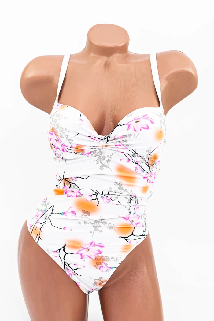 Costum de Baie Dama intreg Y10-2 Alb » meishop.life