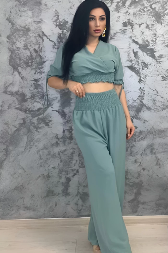 Compleu Dama 12580 Verde deschis » meishop.life