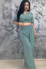 Compleu Dama 12580 Verde deschis » meishop.life