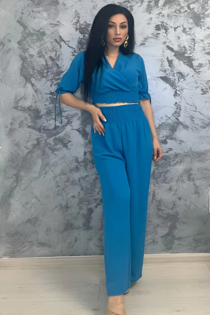 Compleu Dama 12580 Albastru » meishop.life