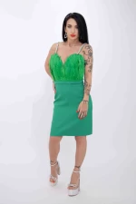 Rochie Dama R2308 Verde » meishop.life