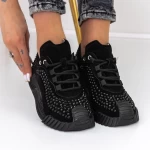 Pantofi Sport Dama 3WL9 Negru-Negru » meishop.life