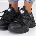 Pantofi Sport Dama cu Platforma 2023-5 Negru » meishop.life