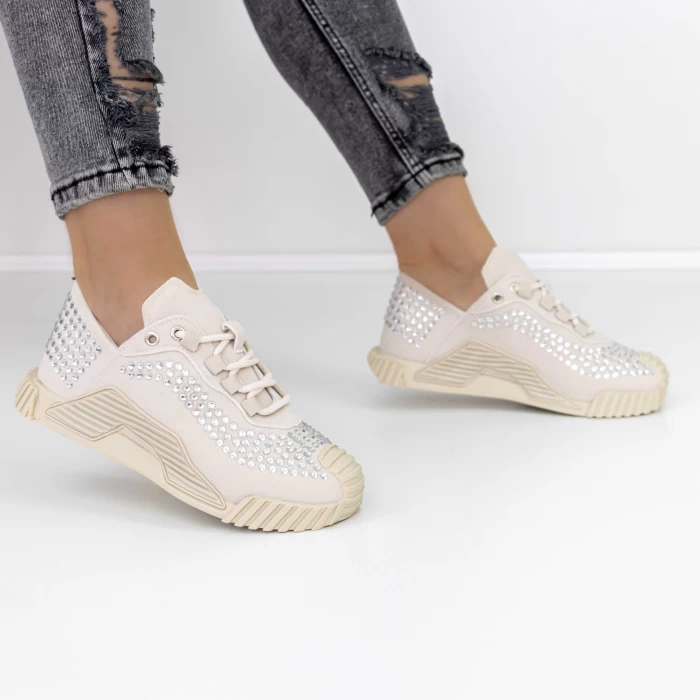 Pantofi Sport Dama 3WL9 Alb » meishop.life