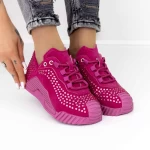 Pantofi Sport Dama 3WL9 Visiniu » meishop.life
