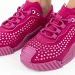 Pantofi Sport Dama 3WL9 Visiniu » meishop.life