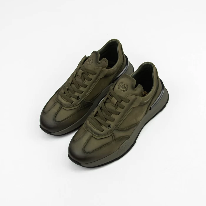 Pantofi Sport Barbati 8606 Verde » meishop.life