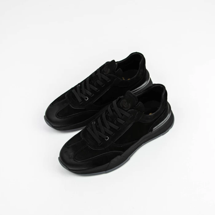Pantofi Sport Barbati 8606 Negru » meishop.life