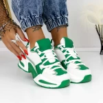 Pantofi Sport Dama 3WL7 Verde » meishop.life