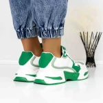 Pantofi Sport Dama 3WL7 Verde » meishop.life