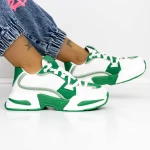 Pantofi Sport Dama 3WL7 Verde » meishop.life