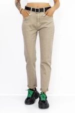Blugi Dama HW-57C Bej » meishop.life