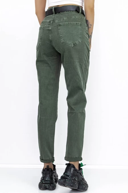 Blugi Dama HW-57D Verde » meishop.life