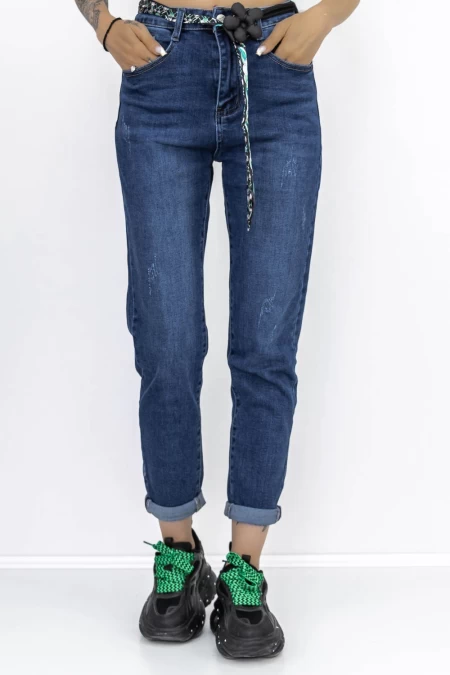 Blugi Dama RY7265 Albastru » meishop.life