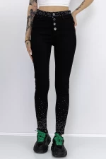 Blugi Dama GH7607A Negru » meishop.life