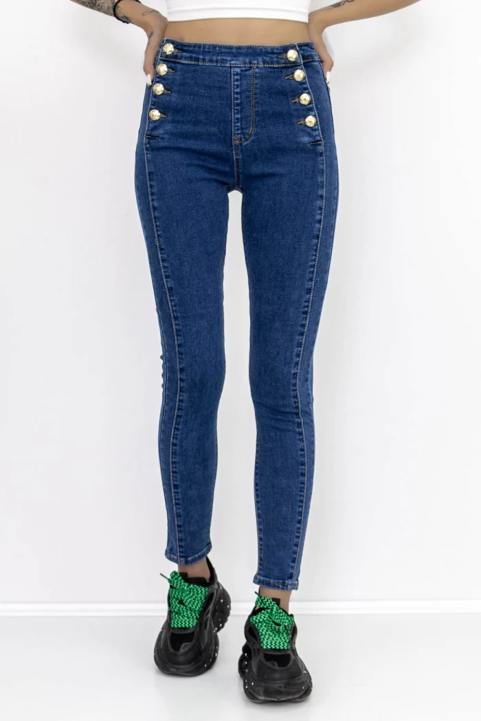 Blugi Dama K500 Albastru » meishop.life