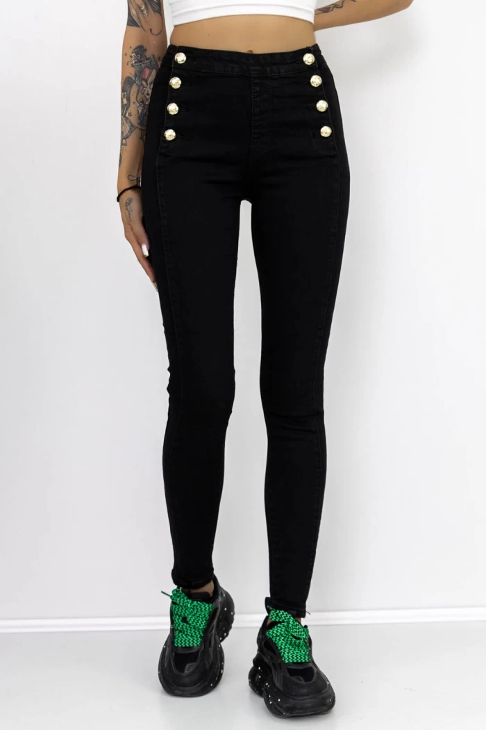Blugi Dama K500-28 Negru » meishop.life