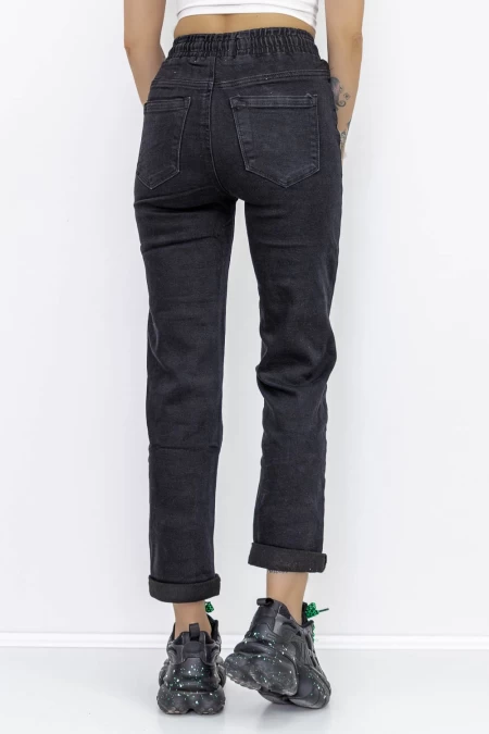 Blugi Dama SL878 Negru » meishop.life