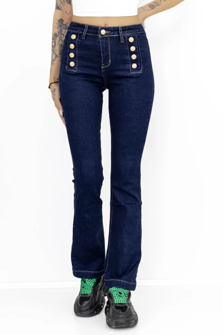 Blugi Dama GK7502C Albastru » meishop.life