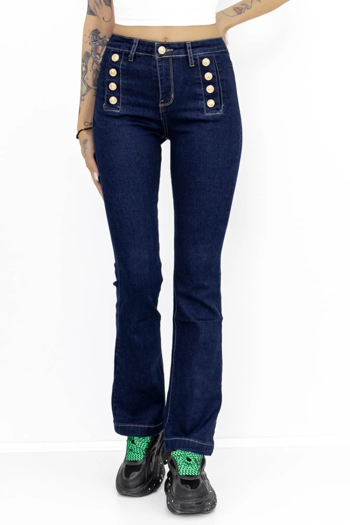 Blugi Dama GK7502C Albastru » meishop.life