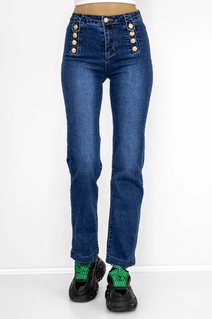Blugi Dama GK7501B Albastru » meishop.life