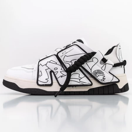 Pantofi Sport Barbati 3WL38 Alb » meishop.life