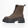 Ghete Dama cu Platforma 2301 Gri Formazione