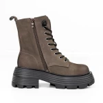 Ghete Dama cu Platforma 2301 Gri » meishop.life