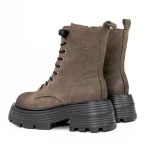 Ghete Dama cu Platforma 2301 Gri » meishop.life