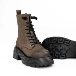 Ghete Dama cu Platforma 2301 Gri » meishop.life