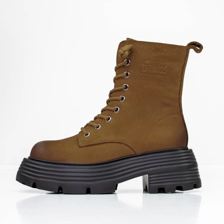 Ghete Dama cu Platforma 2301 Galben » meishop.life