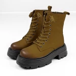 Ghete Dama cu Platforma 2301 Galben » meishop.life