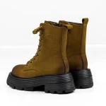 Ghete Dama cu Platforma 2301 Galben » meishop.life