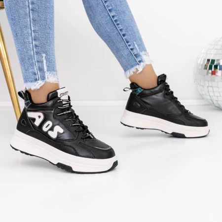 Ghete Dama 3FLM1 Negru » meishop.life