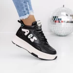 Ghete Dama 3FLM1 Negru » meishop.life